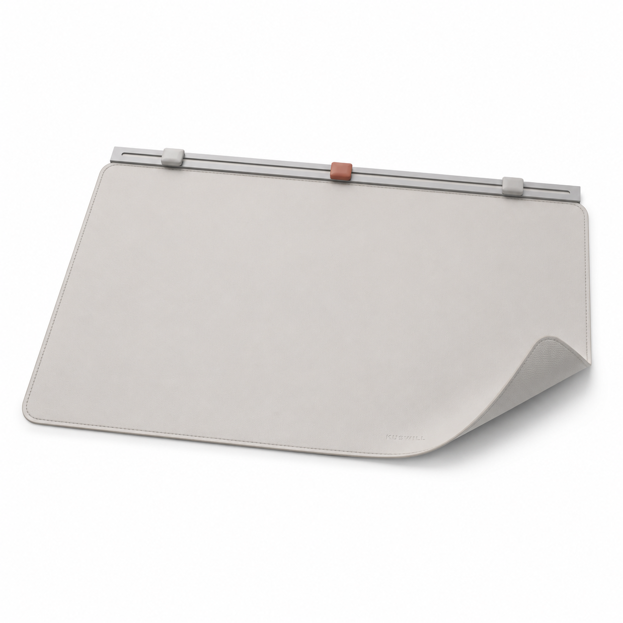 Desk Mat with Magnetic Cable Rail