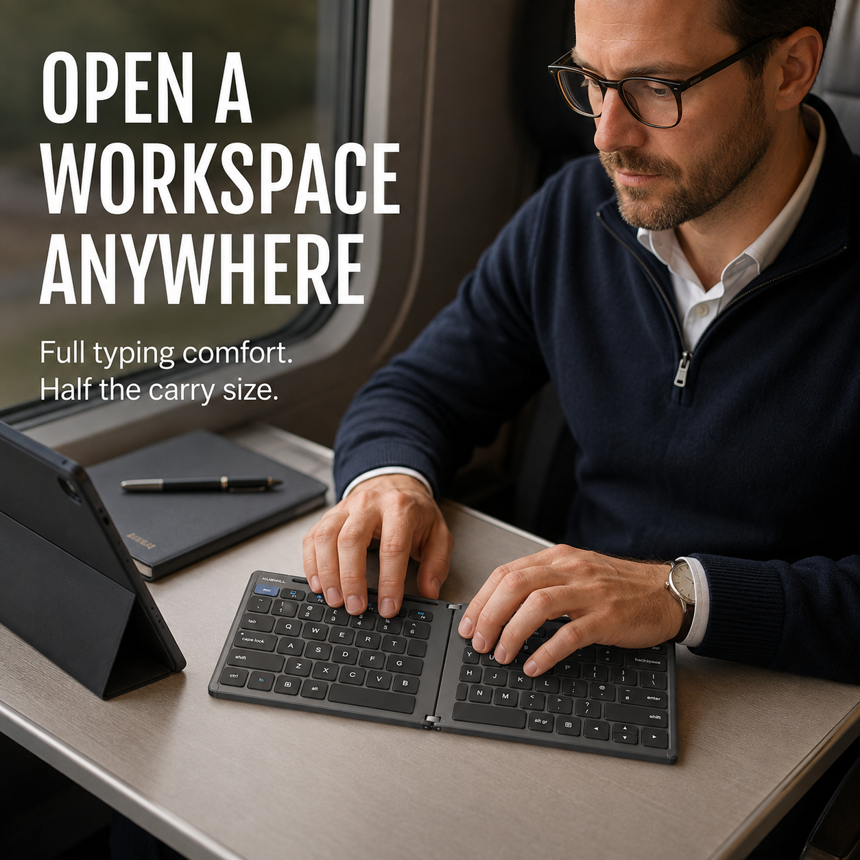 Folding Bluetooth Keyboard