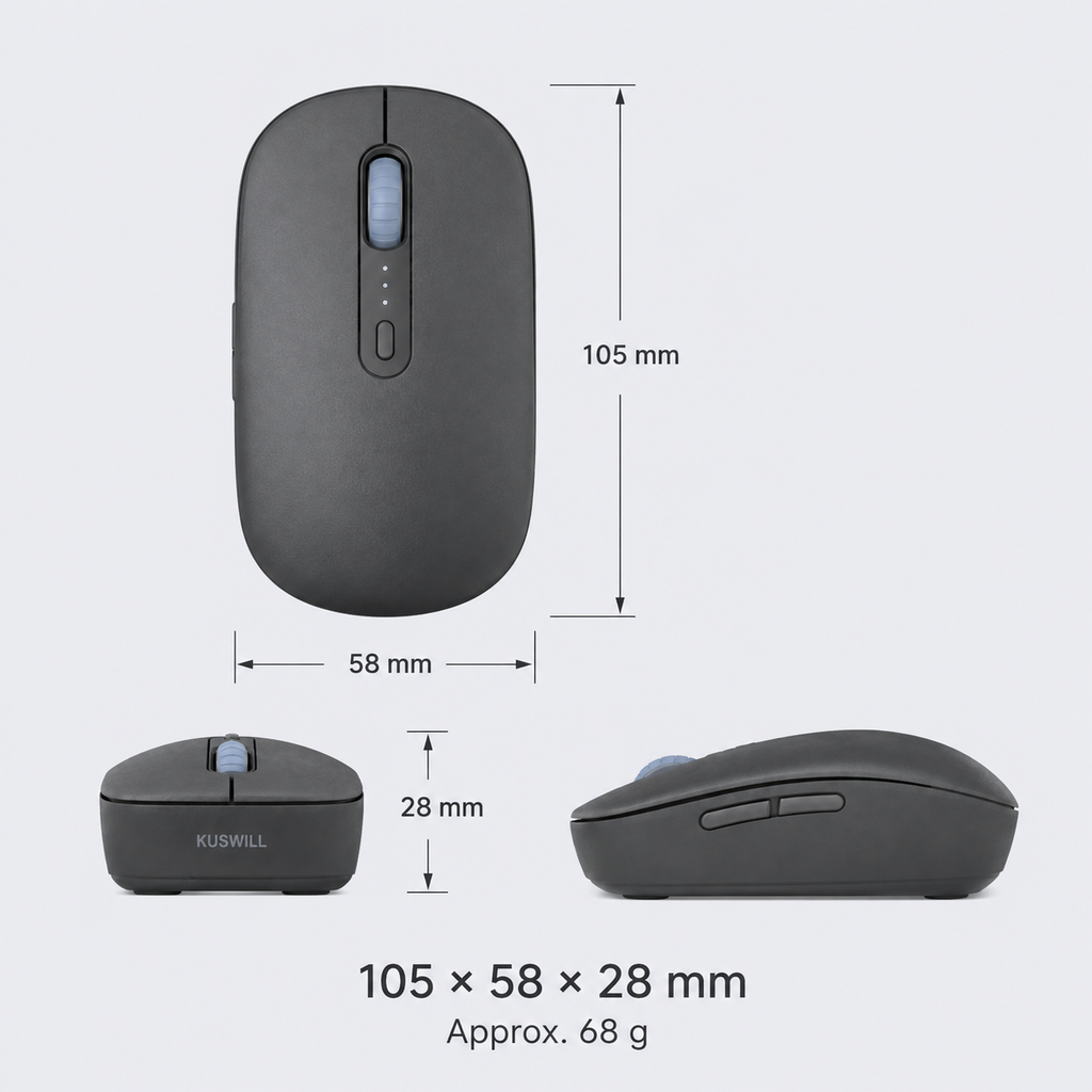 Multi-Device Travel Mouse